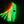 Load image into Gallery viewer, Disco, slow pitch LED flashing/Glow Jig 150g