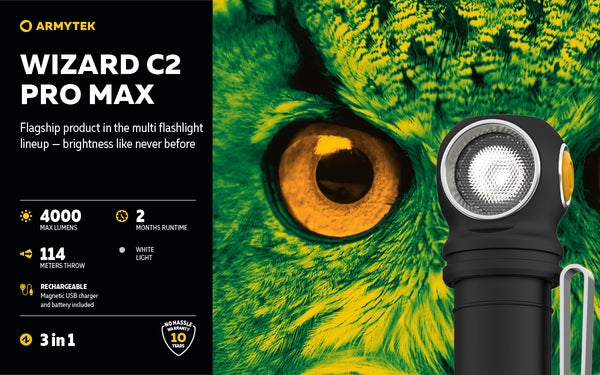Armtek WIZARD C2 PRO MAX Flashlight